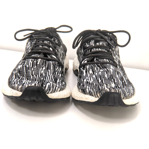 Adidas Mens Performance PureBoost Running All Terrain Shoes Oreo Size 11 CLEAN - Picture 7 of 14